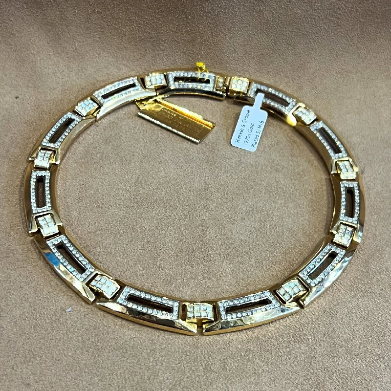 Ladies bargain glow necklaces -Vintage Gold Plated Crystal Necklace By Henkle & Grossé 1970s