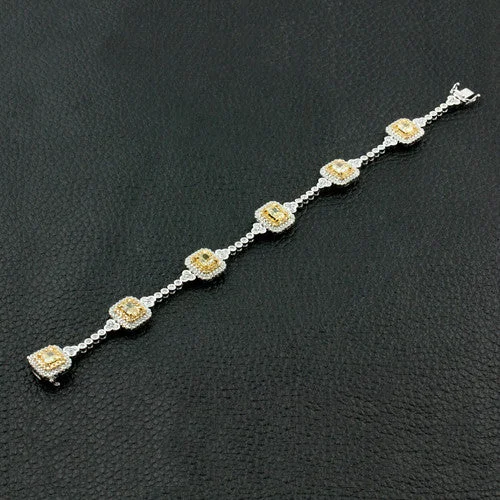 Ladies quest shine bracelets -Yellow Diamond Bracelet