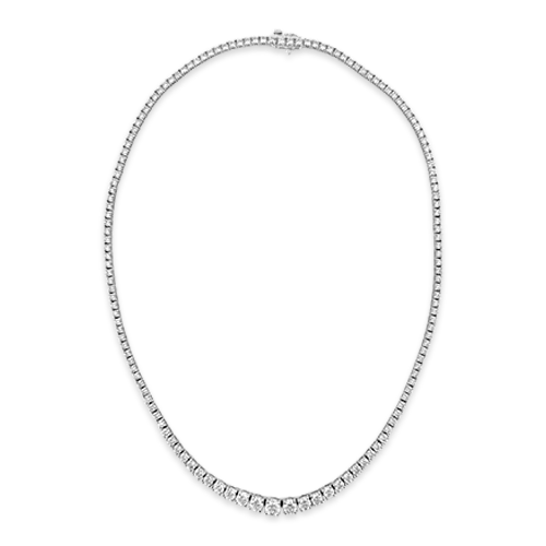 Ladies glamorous luxury necklaces -Diamond Riviera Necklace