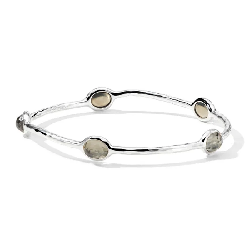 Ladies mythic gleam bracelets -Ippolita Sterling Silver 5-Stone Bangle