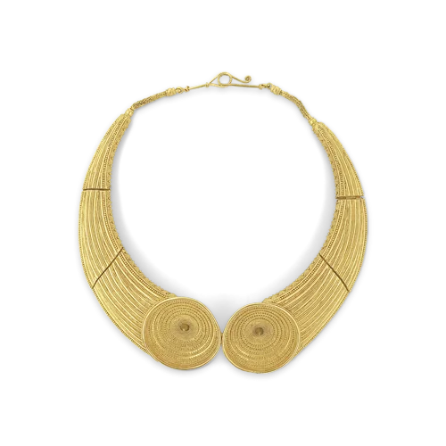 Ladies tailored custom necklaces -Gold Antique Estate Necklace