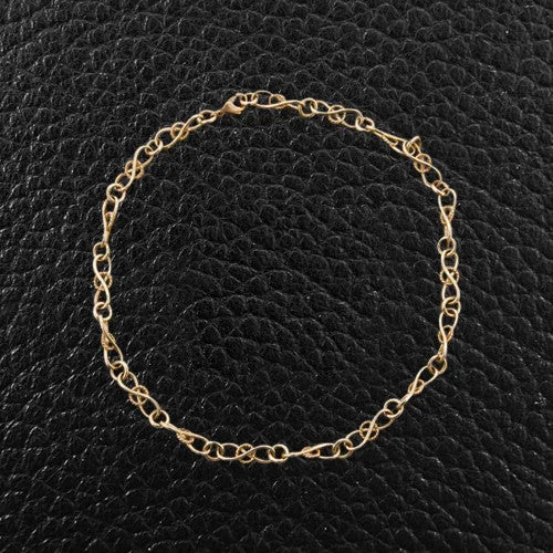 Ladies simple daily necklaces -Yellow Gold Chain Necklace