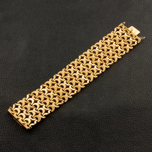 Ladies work-ready bracelets -Yellow Gold Estate Bracelet