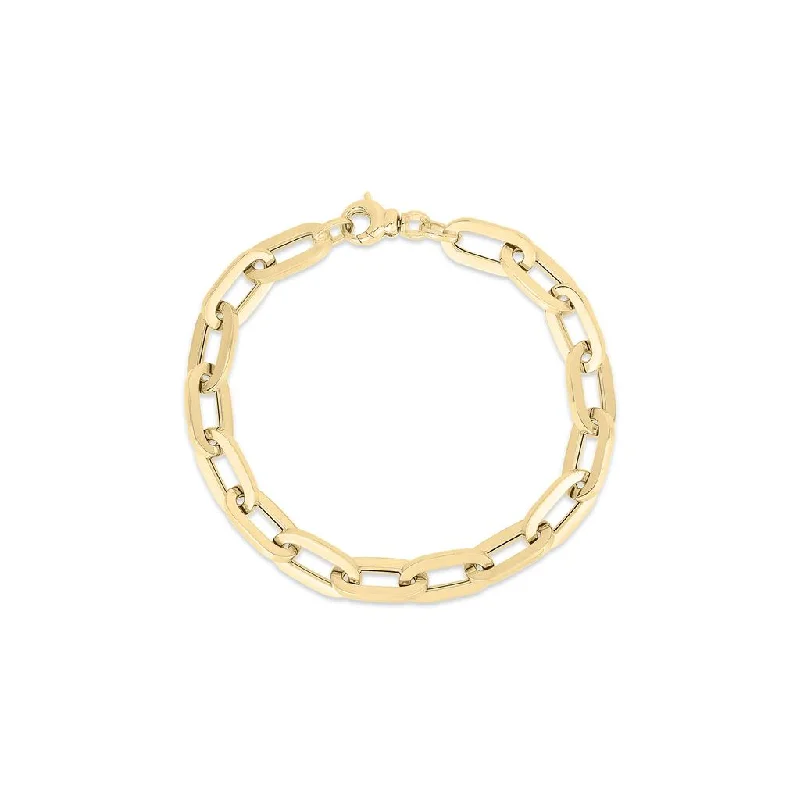 Ladies simple daily bracelets -Roberto Coin 18k Yellow Gold  Classic Oro Bracelet